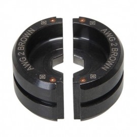 Greenlee KC22-2 Die, Copper, 2 AWG-