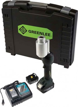 Greenlee LS100X11A Intelli-PUNCH 11-Ton Tool with Batteries, Charger and Case-
