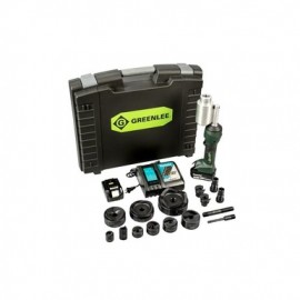 Greenlee LS100X11SBSP4 Intelli-Punch 11-Ton Tool with Slug Buster SPEED PUNCH knockouts, &amp;#189; to 4&amp;quot;-