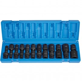 Grey Pneumatic 1212UD Deep Universal Impact Socket Set, 3/8" Drive, 12-piece-