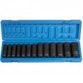 Grey Pneumatic 1312D Fractional Socket Set, ½" drive, 13-piece-