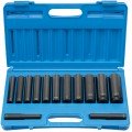 Grey Pneumatic 1313XD Extra-Deep Length Fractional Socket Set, ½" drive, 13-piece-