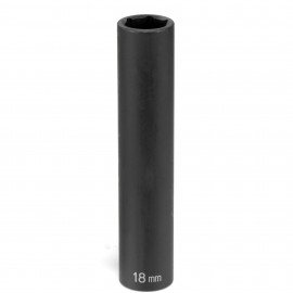 Grey Pneumatic 2021XMD Extra-Deep Metric Socket, ½" drive, 21 mm-