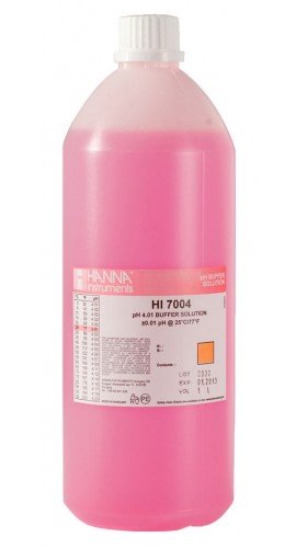 Hanna HI7004/1L pH 4.01 Calibration Solution, 1L-
