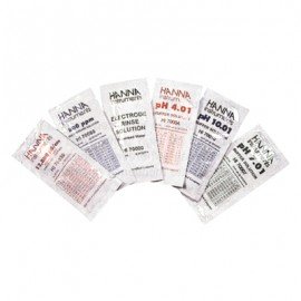 HANNA HI 70007P pH Buffer Pouches, 7.01, 25 x 20ml Sachets-