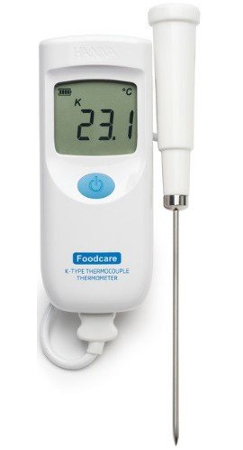 Hanna HI 935001 Foodcare Type-K Thermocouple Thermometer with Interchangeable Probe-