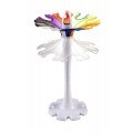 Heathrow Scientific 120499 Universal Carousel Pipette Stand, Assorted Colors-