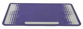 Heathrow Scientific 120507 Silicone Lab Mat, Purple/Grey-