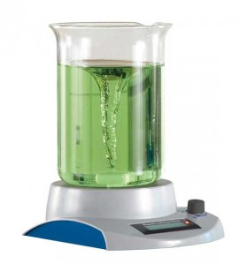 Heathrow Scientific 120585 Magnetic Induction Stirrer, 10 to 2,000 RPM, Gray/Blue-