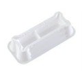 Heathrow Scientific 120651 Reagent Reservoir, 25 mL (10 and 15 mL divided), Sterile, 5 each/bag-