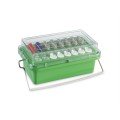 Heathrow Scientific HS120071 True North Mini-Cooler, Green, 32 Place-
