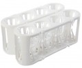 Heathrow Scientific HS120188 Adapt-A-Rack Flexible Multi-Tube Rack, White/White-