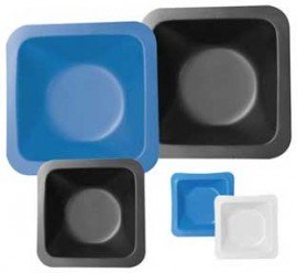 Heathrow Scientific HS120224 Standard Weighing Boat, Anti-static, Large, Blue-