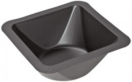 Heathrow Scientific HS1423BB Standard Antistatic Weighing Boat, Medium, Black-