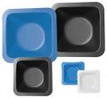 Heathrow Scientific HS1423C Standard Weighing Boat, Large, Black-