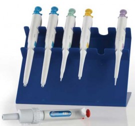 Heathrow Scientific HS20613C Pipette Stand, Acrylic, Blue-