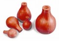Heathrow Scientific HS20630A Rubber Bulb, 12 mL, Red-