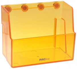 Heathrow Scientific HS23504 Maglab Magnetic Lab Storage Set, Orange-
