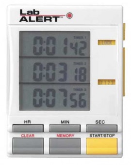 Heathrow Scientific HS24490M Triple Timer/Clock-