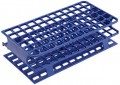 Heathrow Scientific HS27551B OneRack Test Tube Rack, 13 mm, Blue, 8pk-