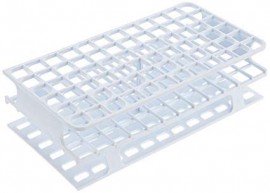 Heathrow Scientific HS27552A OneRack Test Tube Rack, 16 mm, White, 8pk-