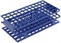 Heathrow Scientific HS27552B OneRack Test Tube Rack, 16 mm, Blue, 8pk-