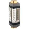 Hedland H205B-010 Variable Area Non-Steam Water Flow Meter, 1/4" NPTF, 0.1 - 1 GPM-