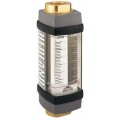 Hedland H605B-005 Variable Area Non-Steam Water Flow Meter, 1/2&quot; NPT, 0.5 - 5 GPM-