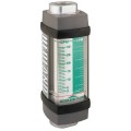 Hedland H613A-010 Variable Area Water-Based Fluid Flow Meter, 1/2" NPT, 1.0 - 10 GPM -