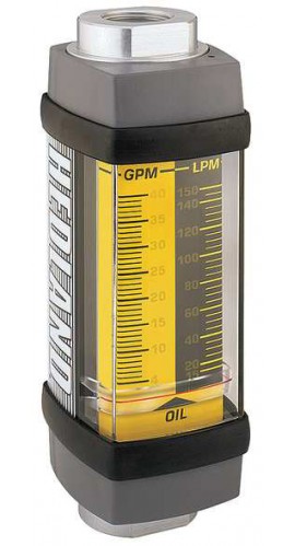 Hedland H901A-200 Variable Area Petroleum Fluid Flow Meter, 3&amp;quot; NPT, 10 to 200 GPM-
