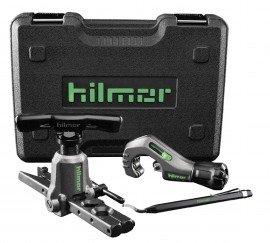 Hilmor 1937685 Orbital Flare Kit with tubing cutter and deburring tool, &amp;frac18; to 1&amp;frac38;”-