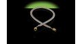 Hilmor 1950569 Stainless Steel Vacuum Hose, 3/8&amp;quot;, 36&amp;quot;-