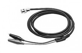 Hioki 9166 BNC-to-Clip Connection Cord, 4.92ft-