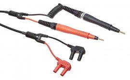 Hioki 9465-10 Pin-Type Lead for Hioki 3540, 3541, 3555, 3561 Testers, 6.18&#039;-