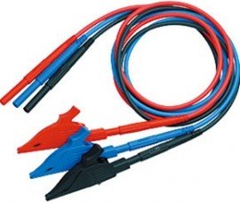 Hioki 9750-13 Blue Test Lead, 32.81ft-