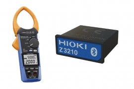 Hioki CM4141-90 True RMS AC Clamp Meter with wireless adapter, 2000 A AC-