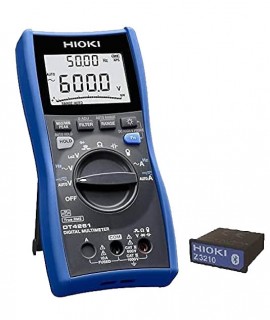 Hioki DT4261-90 Digital Multimeter with wireless adapter, 600 mV to 1000 V-