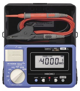 Hioki IR4056-20 Insulation Tester, 600 V AC/DC, 50/60 Hz-