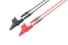 Hioki L9438-50 Black/Red Voltage Cord, 1,000V-