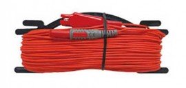 Hioki L9843-52 Red Measurement Cable with Flat Winder, 164.06ft-