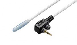 Hioki LR9601 Molded Plastic Temperature Sensor, 3.28ft-