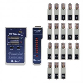 Hobbes 256555-R NETFinder Pro Lan Cable Wiremap and Fault Tester-
