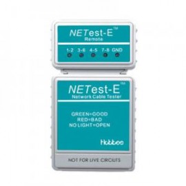 Hobbes E-400 NETest-E LAN Network Cable Continuity Tester-