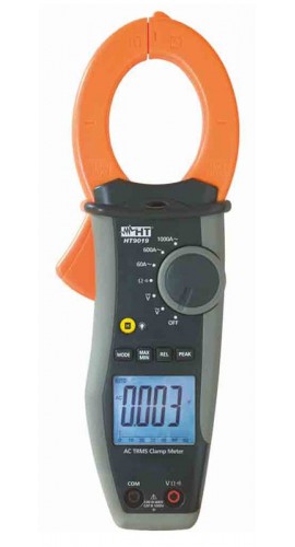HT Instruments HT9019 AC TRMS Clamp Meter, CAT IV-
