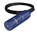 Icon Process Controls 100 Series Submersible Level Sensor, 316SS Material, Kalrez Seals, 316SS Diaphragm, 5m Teflon Jacketed Cable, 4-20mA Output, 0-14ft Range-