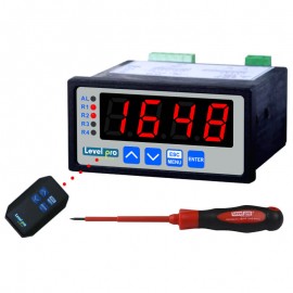 Icon Process Controls ITC450-1129 Tank Level Display and Controller, 4 to 20 mA input, 4 to 20 mA + 2 relay output-