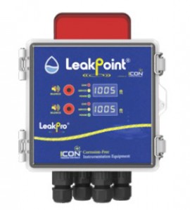 Icon Process Controls LDP-200-V LeakPoint® Leak Detection Display with visual alarm, 2-channel-