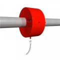 Icon Process Controls LFS010-R Flange Gasket, 1&quot;, PP, Red-