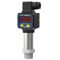 Icon Process Controls LP200-PP-0-225 Inline Pressure Transmitter with ceramic diaphragm, PP, 3/4&quot; NPT, 0 to 225 psi-