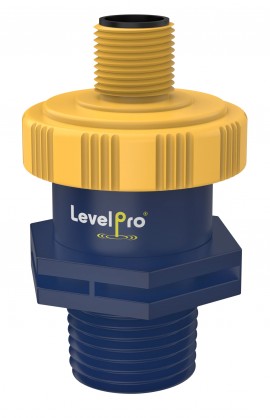 Icon Process Controls LP50-PP-F-0-30 Inline Pressure Transmitter with ceramic diaphragm, PP, 1/2" FNPT, 0 to 30 psi-